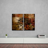 Daisy Canvas Wall Art, 2-Piece Set