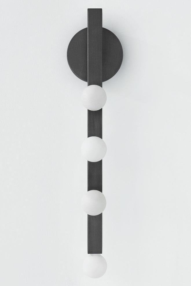 Sutter 21.5" High Graphite Wall Sconce