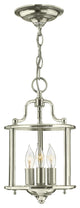 Hinkley Gentry Foyer Small Single Tier, Polished Nickel