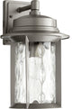 Quorum 1952834 Charter 1-Light Wall Mount, Graphite