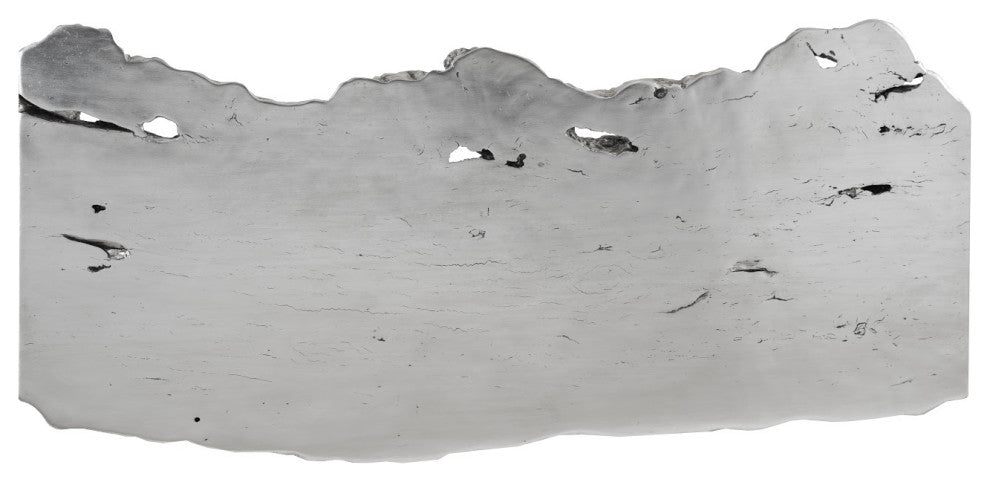 Waterfall Desk, Silver Leaf