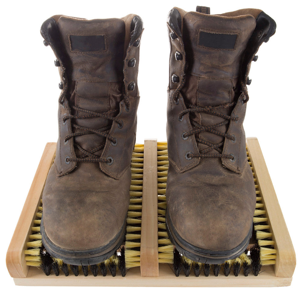 Boot And Shoe Cleaner Scrubber Brush Scraper Mat By Stalwart