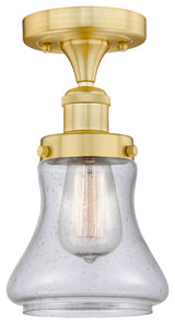 Innovations Bellmont 1 6.5" Semi-Flush Mount Satin Gold