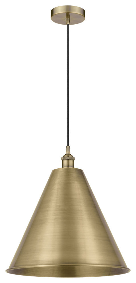 Innovations 616-1P-AB-MBC-16-AB 1-Light Mini Pendant, Antique Brass
