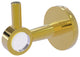 Clearview Robe Hook, Polished Brass
