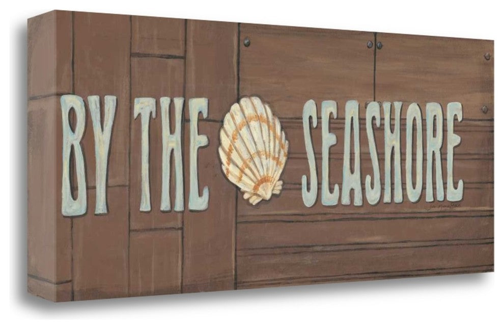 "By The Seashore" By Jo Moulton, Giclee Print on Gallery Wrap Canvas