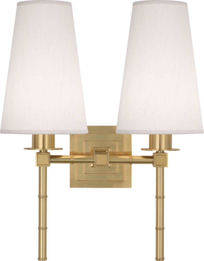 Robert Abbey RA-724W 2-Light Wall Sconce, Jonathan Adler Meurice