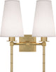 Robert Abbey RA-724W 2-Light Wall Sconce, Jonathan Adler Meurice