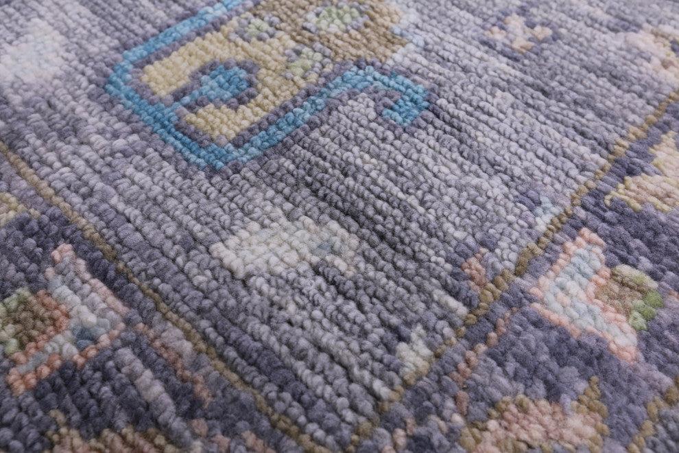 7' 11" X 10' 8" Turkish Oushak Handmade Wool Rug - Q13300