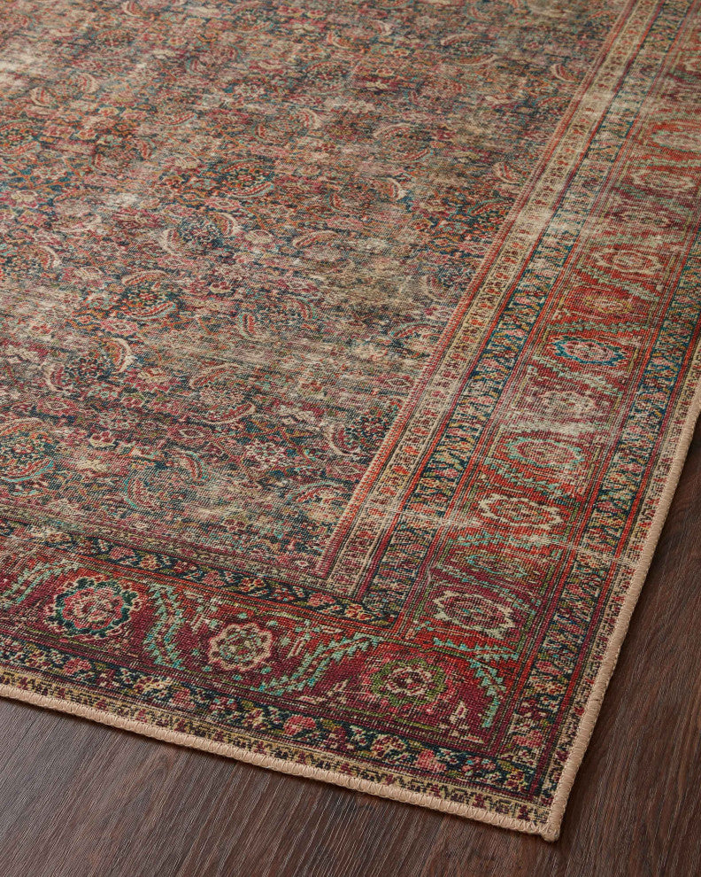 Loloi II Wynter Onyx / Multi 18" X 18" Swatch Area Rug