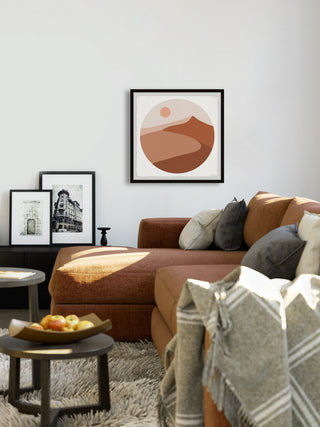 "Into the Desert" Framed Painting Print, 32x32