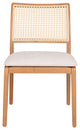 Larissa Side Chair, Set of 2, Damasco, Natural