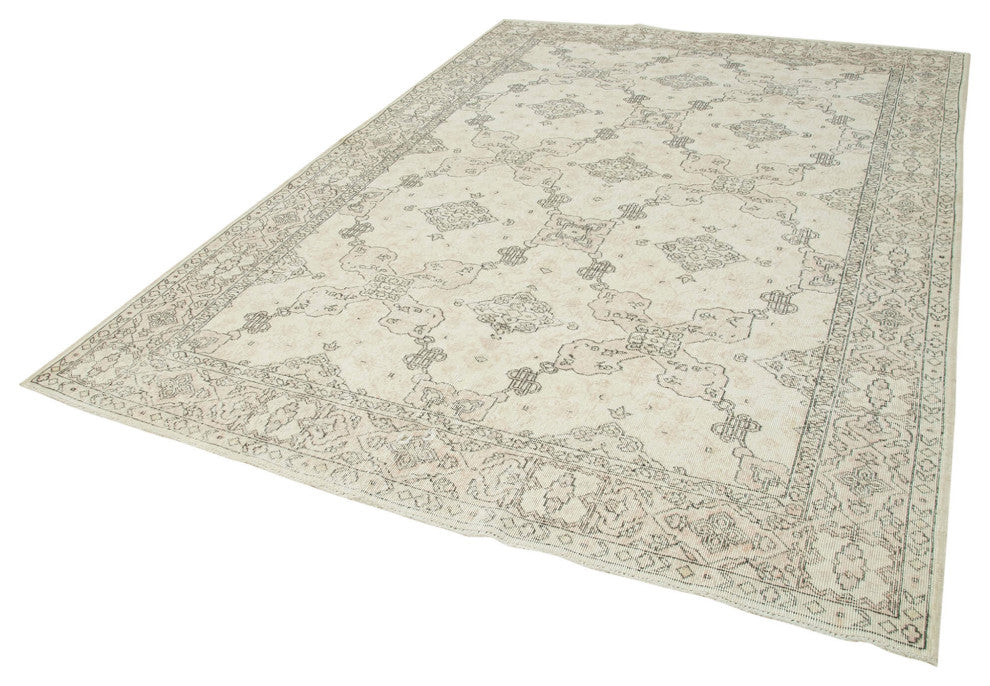 Rug N Carpet - Handmade Anatolian 7' 1'' x 10' 3'' Rustic Area Rug