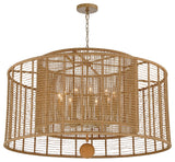 Jayna 12 Light Burnished Silver Chandelier