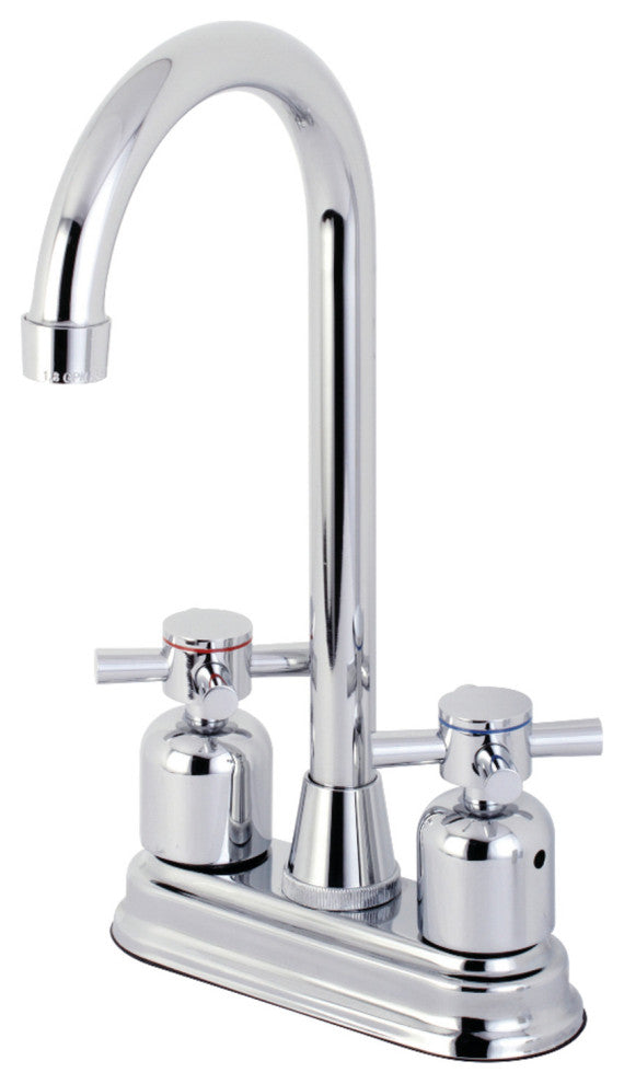 Kingston Brass KB8491DX Concord Bar Faucet, Polished Chrome