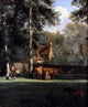 Adriaen Van de Velde The Farm , 20"x25" Wall Decal Print