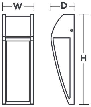 Newport Sconce LED 10W - Bronze