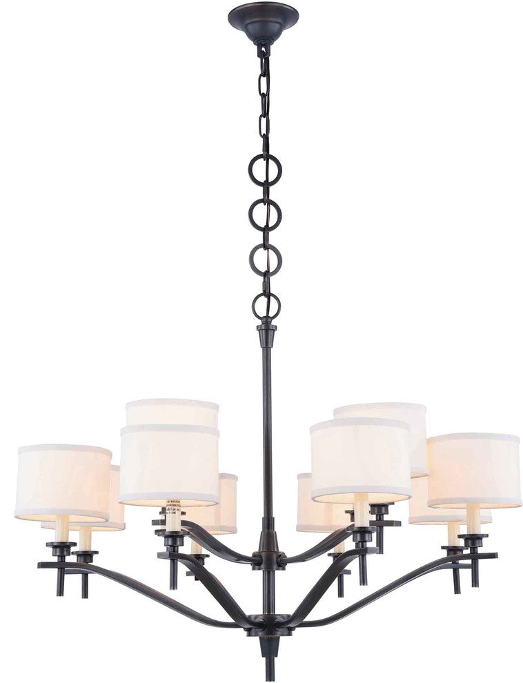 Elegant Lighting Segovia Collection Chandelier, Bronze
