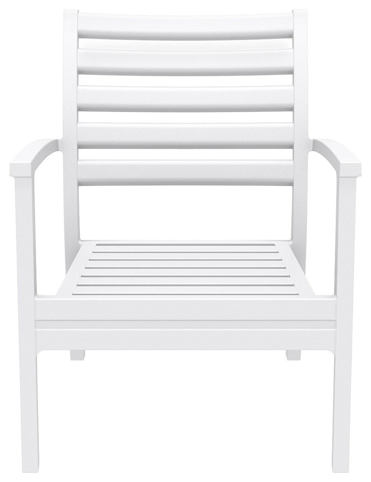 Compamia Artemis Club Armchair, Set of 2, White