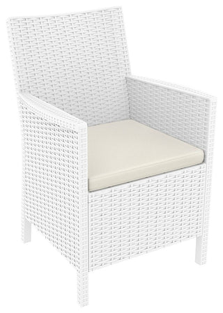 Compamia California 7-Piece Outdoor Seating Set, White