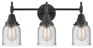 INNOVATIONS LIGHTING 447-3W-BK-G54-LED Caden 3 Light 26 inch Bath Vanity Light