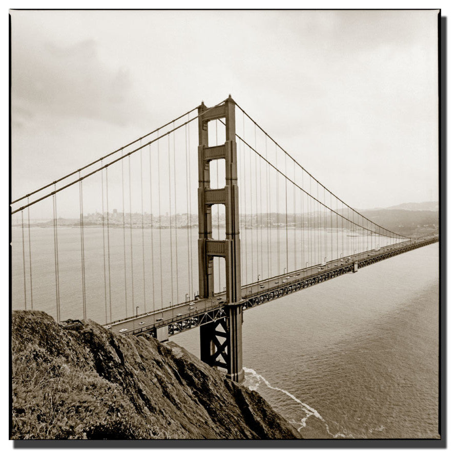 'Golden Gate' Canvas Art by Preston