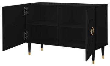 Nohea Sideboard, 2 Doors, Black