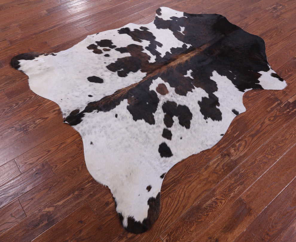 Natural Cowhide Rug 6' 6" X 6' 0" C1823