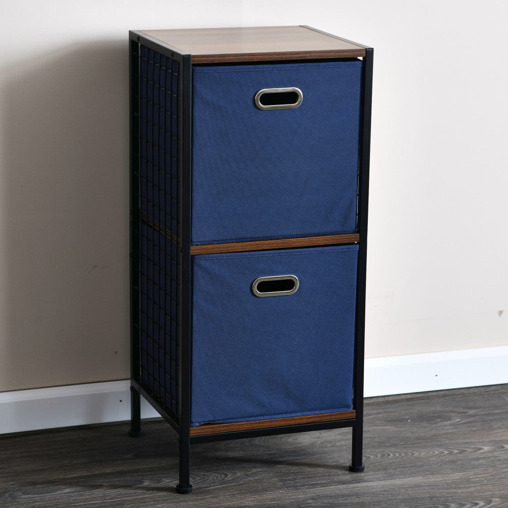 Fabric Storage Bins 2 Piece Set