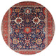 Ahgly Company Indoor Round Mid-Century Modern Area Rugs, 4' Round