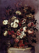 Gabriel De La Corte Still-Life of Flowers in a Woven Basket Wall Decal