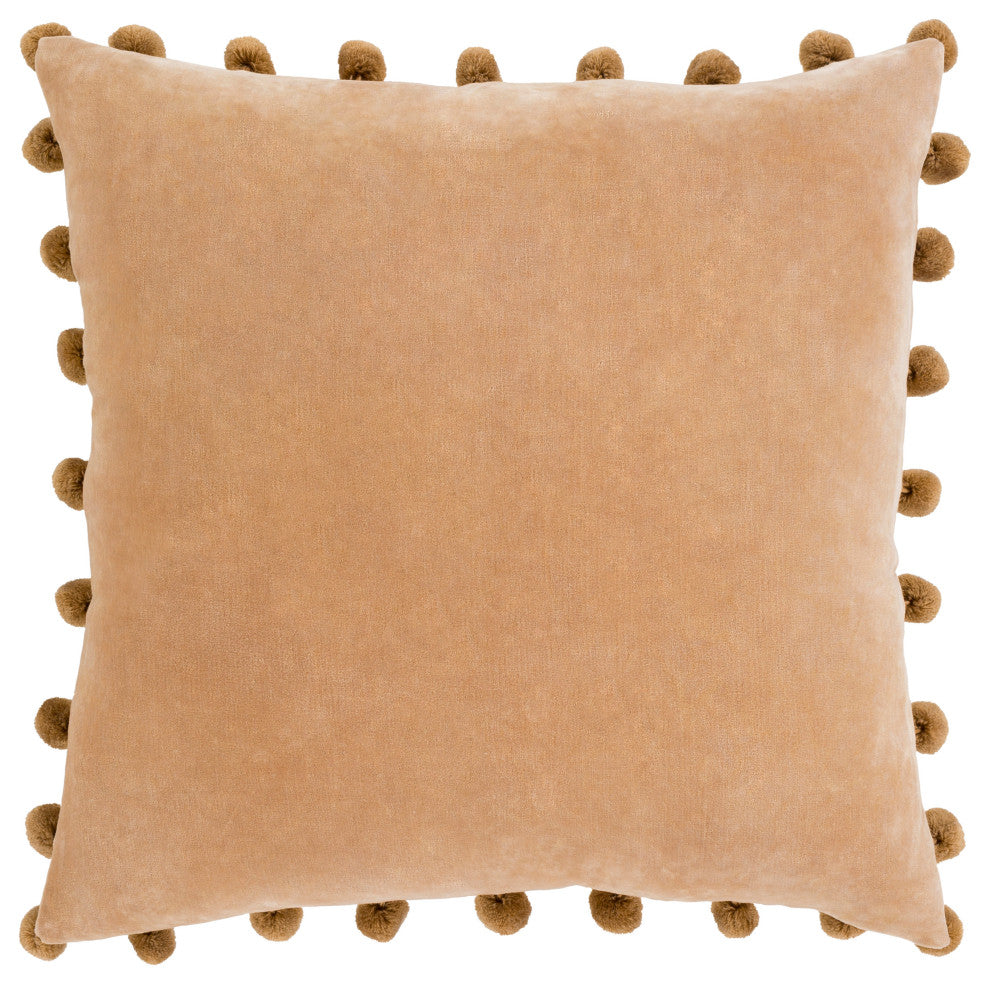 Surya Serengeti SGI-001 20"x20" Pillow Kit, Camel