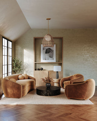 Maester Pendant, Vintage Gold Leaf