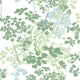 Green & White Queen Anne's Lace Peel & Stick Wallpaper