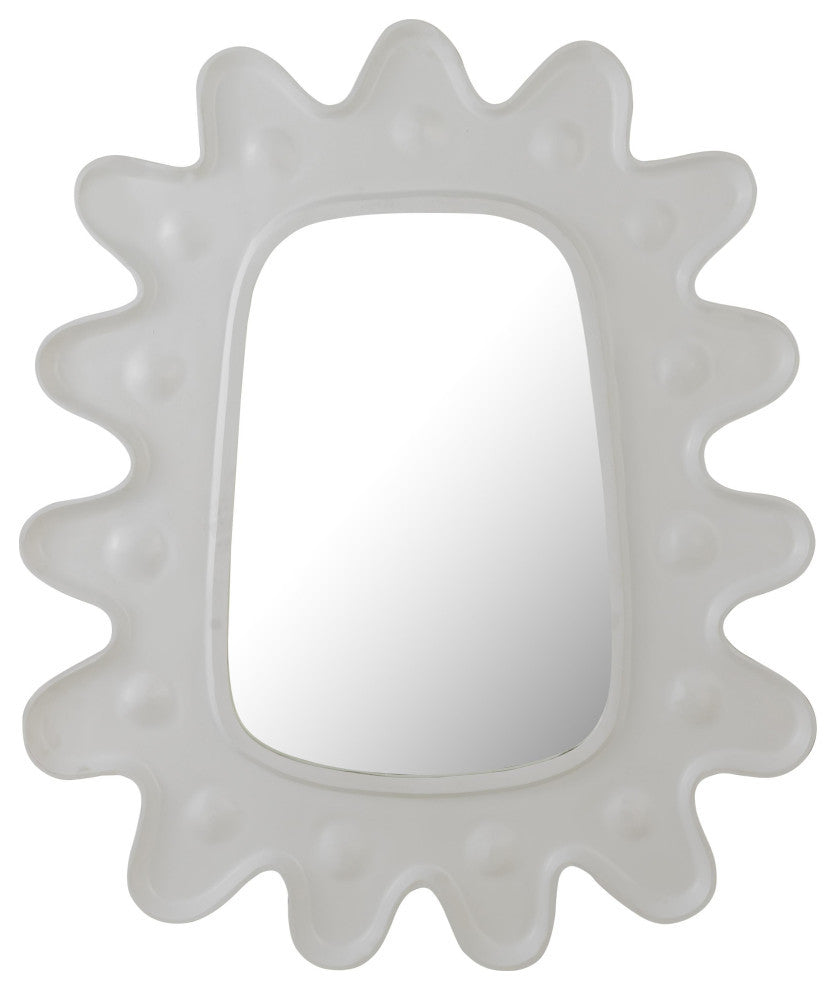 Genesis Mirror in White