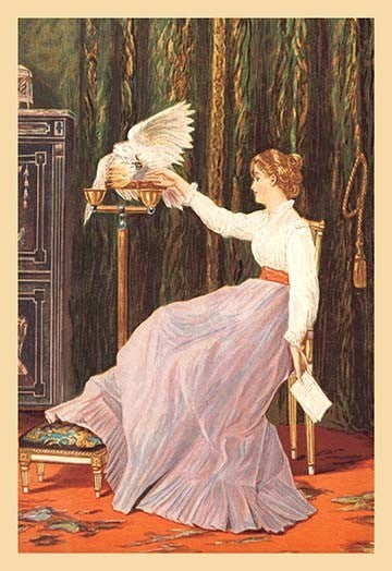 What Shall I Tell Him, Polly?- Fine Art Giclee Print 24" x 36"
