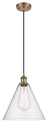 Innovations Lighting 516-1P-BB-GBC-124 1 Light 12" Mini Pendant
