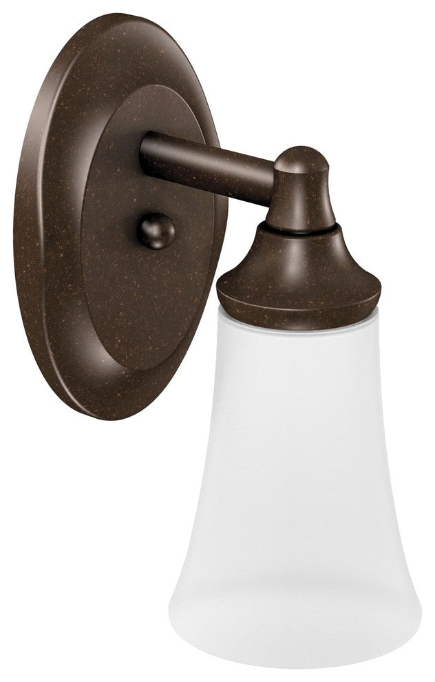 Moen YB2861ORB Eva Oil-Rubbed Bronze One-Globe Bath Light Fixture