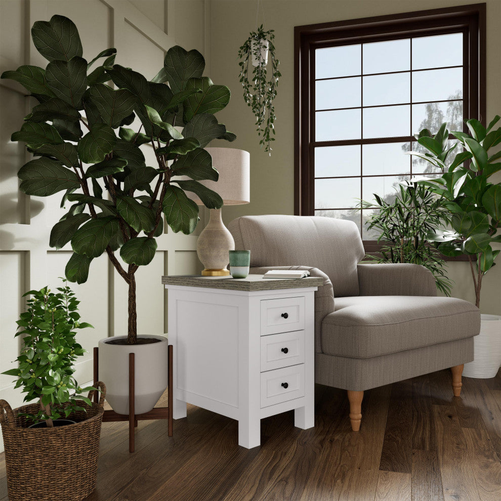 Riverside Furniture Cora Chairside Table