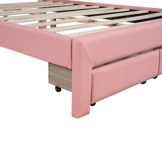 Gewnee Full Size Upholstered Platform Bed with Tufted Headboard