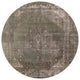 Ahgly Company Indoor Round Mid-Century Modern Area Rugs, 7' Round
