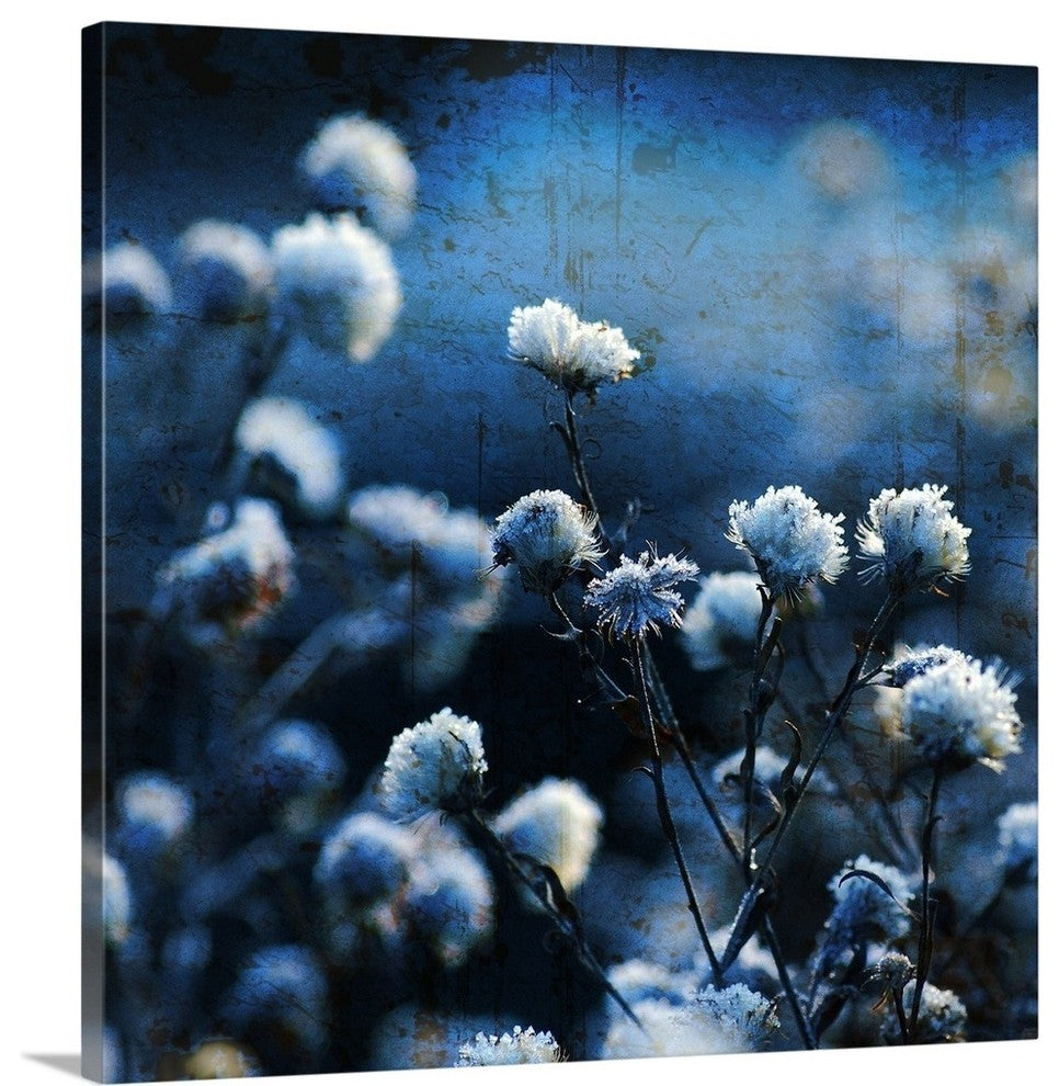 "Blue Bouquet" Wrapped Canvas Art Print, 20"x20"x1.5"