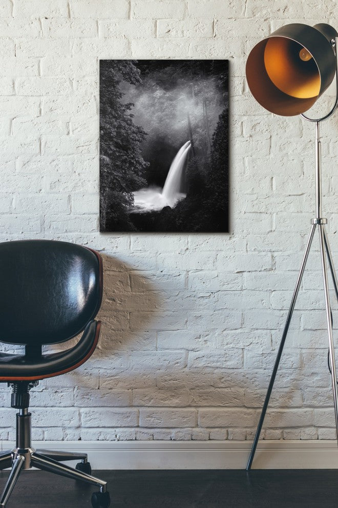 Epic Graffiti "Metlako Falls" by Darren White, Giclee Canvas Wall Art, 18"x26"