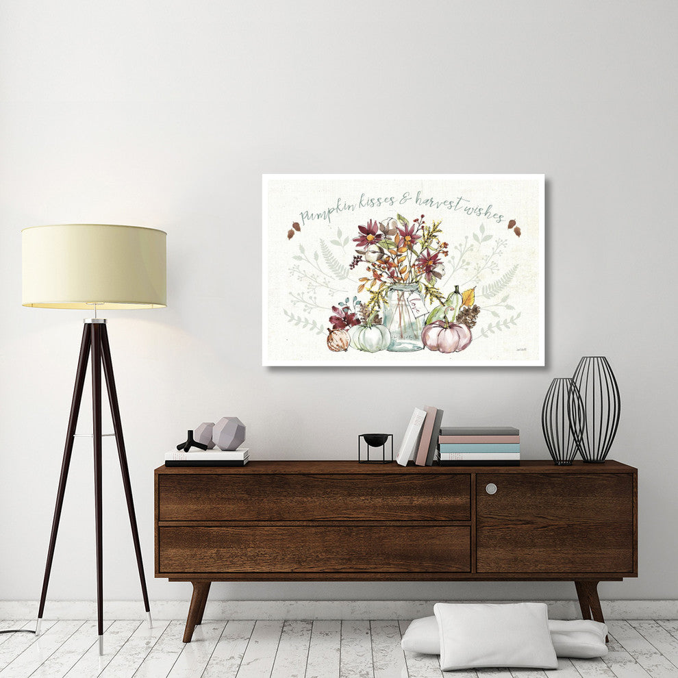 "Festive Foliage I" Digital Paper Print by Anne Tavoletti, 50"x34"