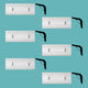 Cornice White Urethane Lindsey Ornate Design 6 Pieces Totaling 441" Length