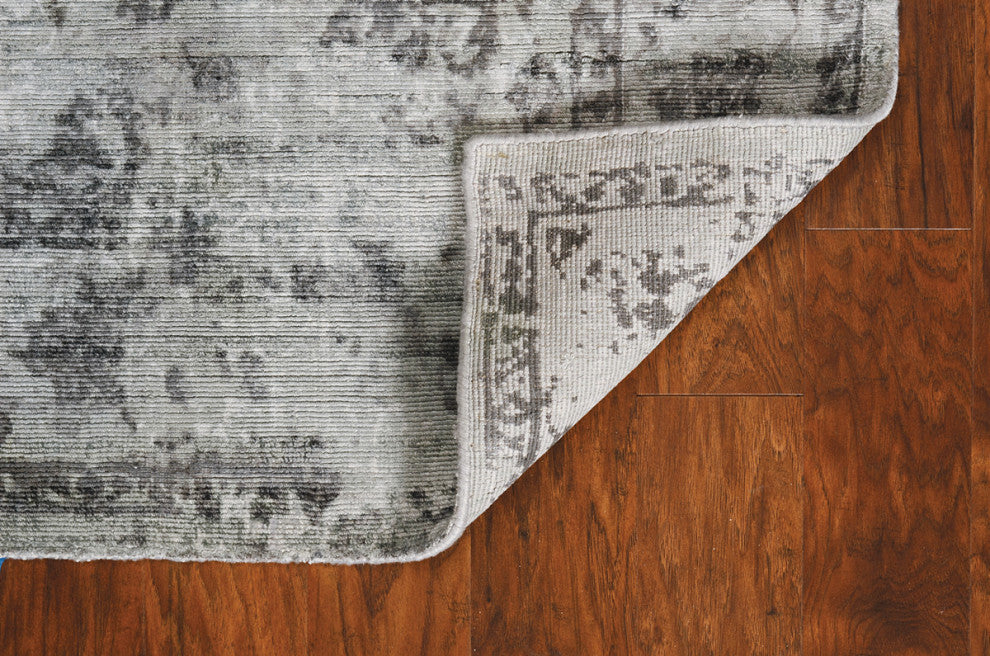 KAS Indulge 0806 Gray Vintage Area Rug, 3'3"x5'3"