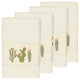 Mila 4 Piece Embellished Hand Towel Set