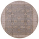 Ahgly Company Indoor Round Mid-Century Modern Area Rugs, 3' Round