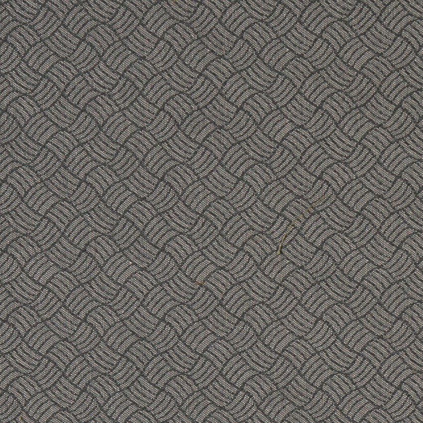 Grey Geometric Heavy Duty Crypton Fabric By The Yard