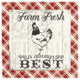 "Farmers Market III" Digital Paper Print by Janelle Penner, 20"x20"